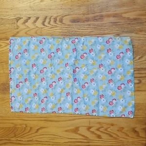Flower hand towel